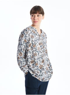 Buy Wacky Collar Floral Women's Blouse in Egypt