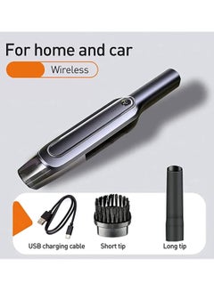 Buy Multifunctional Wireless Handheld 3 in 1 USB Charging High Power Use Portable Mini Vacuum Cleaner for Home Car Office in UAE
