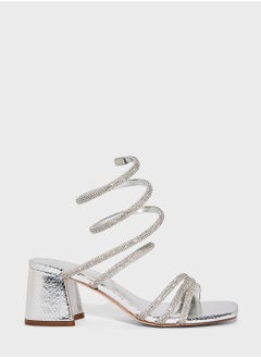 Buy Multi Strap High Heel Sandals in UAE