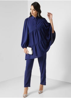 Buy Tiered Tunic & Pant Set in UAE