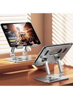 Buy 360 degree adjustable metal mobile and tablet holder in Saudi Arabia