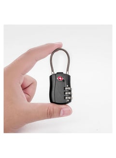 Buy TSA Lock, Combination Lock for Travel Luggage Suitcase Anti-theft Code Padlock Customs Password Lock in Saudi Arabia