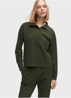 اشتري Zip Neck Sweatshirt في الامارات