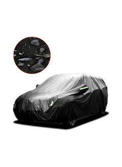 Buy Car Cover Waterproof All Weather Protection Outdoor Full Cover 210D Oxford Fabric Rain Sun UV Proof for Automobiles SUV ( 5.3m L x 2.0m W x 1.75m H ) in Saudi Arabia