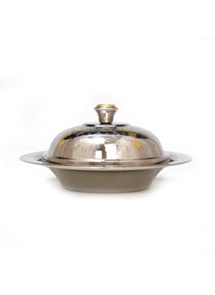 Buy Date Bowl, Stainless Steel Design Bowl for Serving Dates - NAJM in UAE