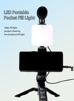 Buy LED Photography Square Light Portable Fill Light 3 Levels of Brightness Adjustable With Tripod Stand for Photography,Video Conference,TikTok in Saudi Arabia