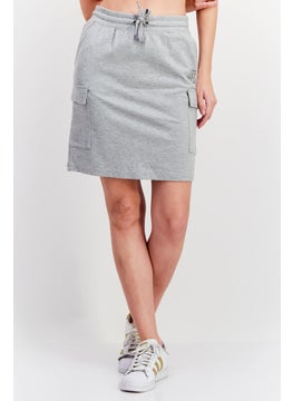 اشتري Women Sportswear Fit Outdoor Mini Skirts, Grey في الامارات