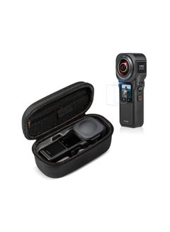 Buy Camera Carrying Case with Tempered Glass Screen Protector for Insta360 ONE RS Camera Convenient storage and waterproof Compression fall resistance in Saudi Arabia