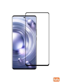 Buy Tempered Glass Screen Protector 3D Curved Edge Full Screen Tempered Glass Film For vivo X80 / X80 Pro in UAE