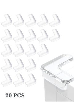 Buy 20 Pack Corner Guards, Furniture Corner and Edge Safety Bumpers Corner Protector, Baby Proofing Corner Covers Protectors, Baby Proof Bumper, Cushion to Cover Sharp Furniture, Table Edges, Corners & Edges + No Danger, Clear in Saudi Arabia