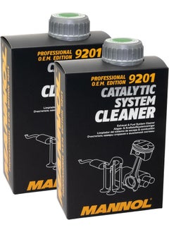 Buy Mannol Germany 2 Pieces Pack Catalytic System Cleaner (9201) in UAE