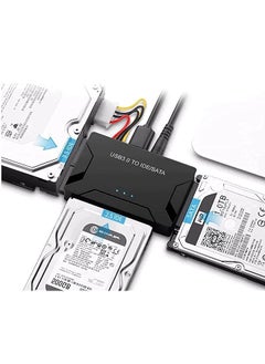 اشتري Usb 3.0 To Sata Ide Adapter Hard Drive Adapter Converter For Universal 2.5 Inch 3.5 Inch Sata And Ide Hdd Include 12V 2A Power Adapter Support 6Tb Capacity في السعودية