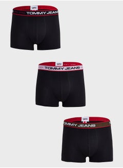 Buy 3 Pack Logo Band Trunks in UAE