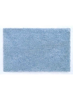 Buy Trinity Shaggy Bathmat 50x80cm - Sky Blue in UAE