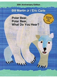 اشتري Polar Bear, Polar Bear, What Do You Hear? 20th Anniversary Edition with CD (Brown Bear and Friends) في الامارات