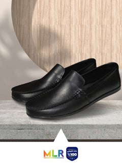 Buy shoes MLR , original genuine leather, Black color, Black hand stitching, original Pure sole in Saudi Arabia
