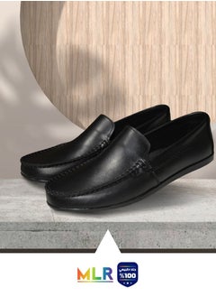 Buy shoes MLR , original genuine leather, Black color, Black hand stitching, original Pure sole in Saudi Arabia