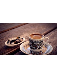 اشتري Hisar Turkish Coffee W/ Mastic Gum (Damla Sakizli Turk Kahvesi) 100 Gr في الامارات