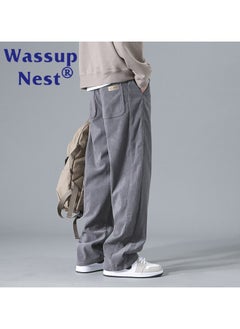 Buy New WASSUP NEST Fashion Straight Casual Pants in Saudi Arabia