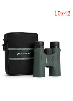 اشتري 10x42 Binoculars, Waterproof And Fogproof Binoculars, Durable Binoculars With Multi-coated Optics And Bak-4 Prisms, Anti-slip Grip  Compact Binoculars For Adults, (10x42) في السعودية