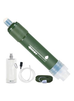 اشتري SYOSI Outdoor Water Filter, 0.01 Micron Ultra Water Filter,  Portable Emergency Water Filter, Personal Mini Water Purifier, Lightweight Water Filter Straw for Hiking, Camping, Emergency Preparedness في الامارات