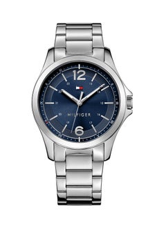 Buy Men's Stainless Steel Blue Dial Analog Wrist Watch - 1791378 in UAE