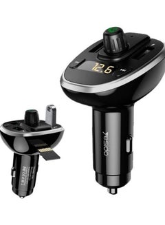 Buy Yesido Y39 FM Transmitter 2 USB Car Charger in Egypt