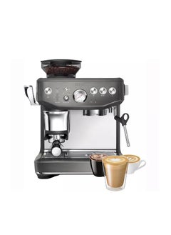 اشتري The Barista Express SES876BST4GUK1Bean-to-Cup Coffee Maker Espresso Maker Impress Black stainless في الامارات