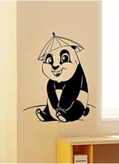 اشتري Decorative wall sticker - Panda baby with hat (60X60cm) في مصر