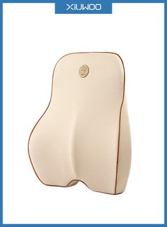 Buy Soft Breathable Ergonomic Design 3D Mesh Lumbar Support Pillow and Memory Foam Back Cushion in Saudi Arabia