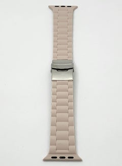 اشتري Apple Watch Band49mm 45mm 44mm 42mm Watch Strap Band Waterproof Watches Band With Stainless Steel Buckle - Rose في مصر