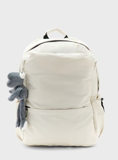 Buy Backpack With Laptop Compartment With Bunny Charm in Saudi Arabia