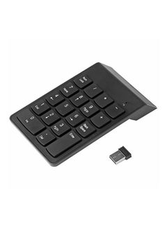 Buy Wireless 2.4GHz Numeric Keypad Keyboard Black in Saudi Arabia