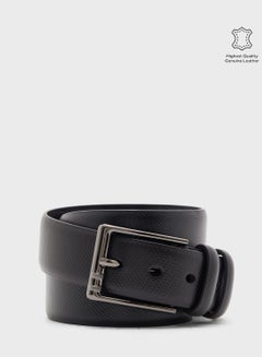 Buy Faux Leather Formal Belt in UAE