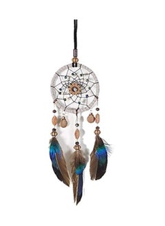 Buy Car Pendant Handcraft Dream Catcher Feather Hanging Car Rearview Mirror Ornament Auto Decoration Accessory in UAE
