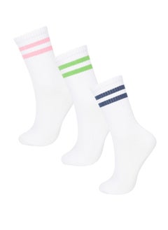 Buy Woman High Cut Socks - 3 Pack in Egypt