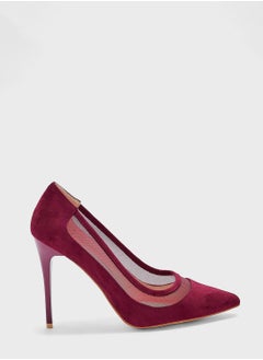 اشتري Sheer Detail Pointed Pump في الامارات