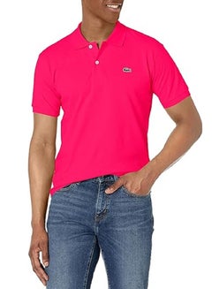 اشتري Lacoste Men's Classic Pique Slim Fit Short Sleeve Polo Shirt في السعودية