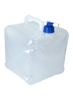 Buy Foldable Water Container White 10 L in Saudi Arabia