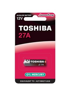 Buy 27A Type Alkaline Battery 12 V 0 Mercury - Equivalent To A27 Mn27 L828 in UAE