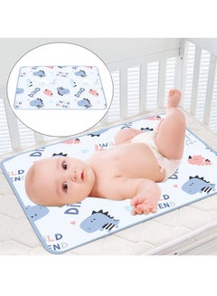 Buy Multifunctional Reusable Soft and Absorbent Portable Waterproof Changing Toddler  Baby Change Diaper Changing Liner Bed Pad Play Mat in Saudi Arabia