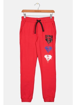 اشتري Kids Boy Brand Logo Jogger Pant, Red Combo في الامارات