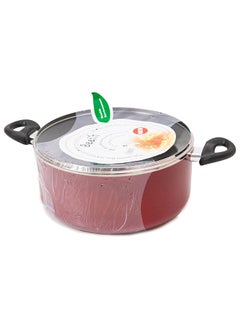 Buy Beefit Non Stick Casserole 28Cm; Non Stick Casserole; Cookware; 28Cm ; Casserole With Glass Lid in UAE