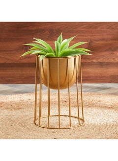 Buy Ace Metal Wired Planter 17x38x17 cm in Saudi Arabia