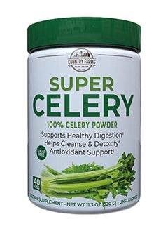 Buy 100% Celery Powder Supports Healthy Digestion Helps Cleanse And Detoxify 40 Servings 11.3 Ounce Pack Of 1 in Saudi Arabia