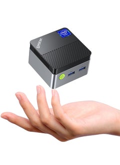 Buy GMKtec Mini PC NucBox G5, Intel 12th Gen Alder Lake N97 (up to 3.6GHz), 12GB RAM 256GB M.2 SSD, Home, Business, Office Mini Computer with Windows 11 Pro, 4K UHD Dual HDIMI, RJ45 Ethernet in Saudi Arabia