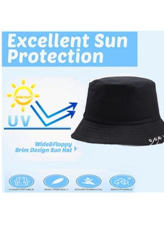 Buy Foldable sun cotton unisex bucket travel hat in Egypt