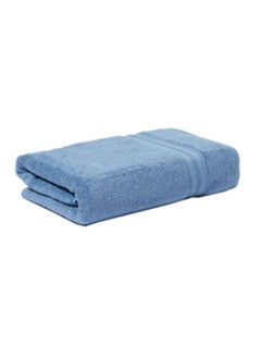 اشتري Shadow Bath Sheet 550 GSM 100% Cotton Terry 80x160 cm -Luxury Feel Super Absorbent Quick Dry Blue في الامارات