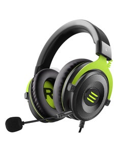 Buy E900 Wired Stereo Over Ear Gaming Headset with Noise Cancelling Mic for PS4 Xbox One Nintendo Switch PC Mac and Laptop Green in Saudi Arabia