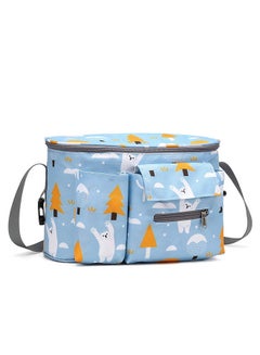 Buy Baby Stroller Bag With Bear Design Multi Function Go Out Mommy Bag in Saudi Arabia